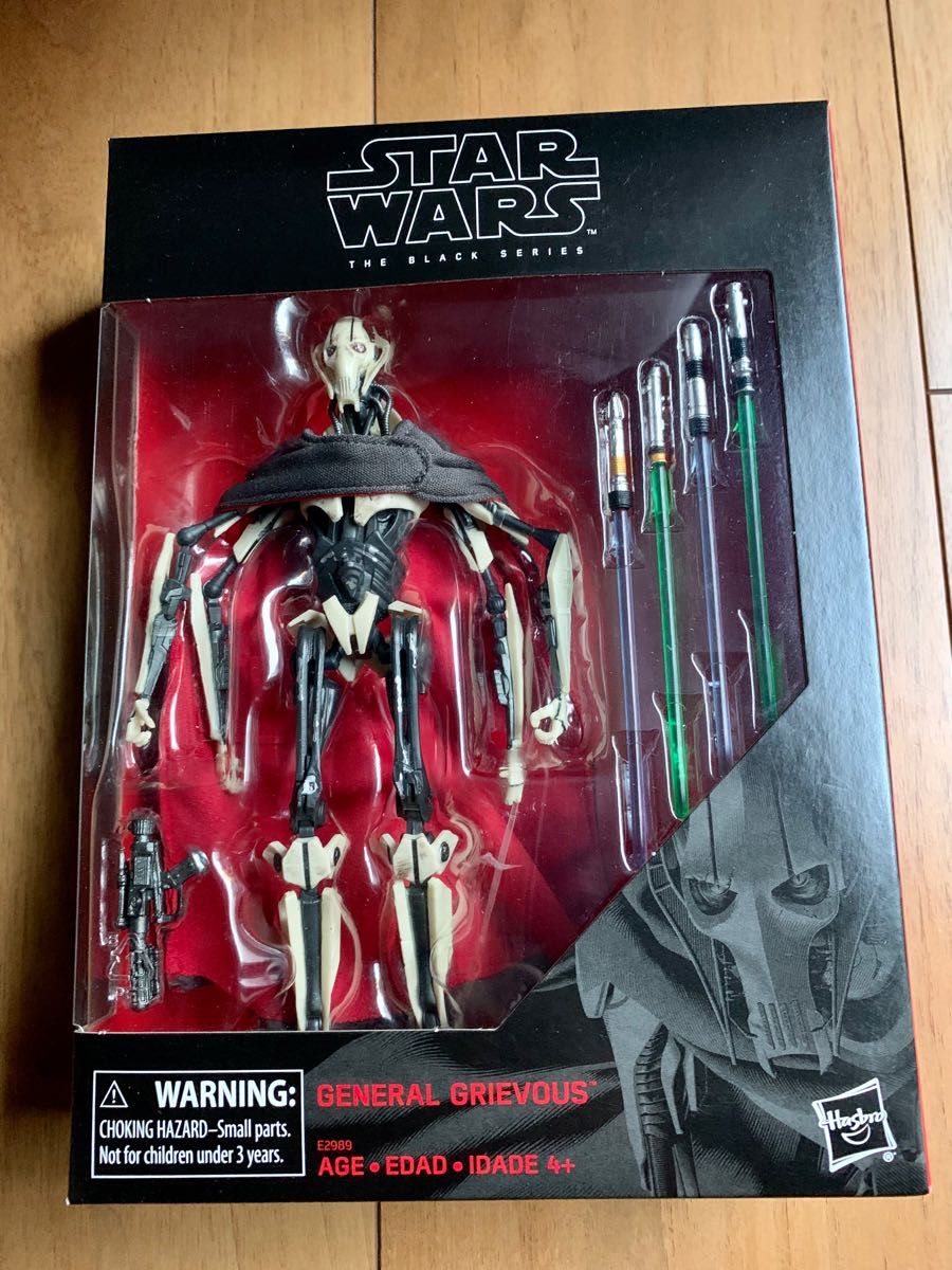 未開封 スターウォーズ ブラックシリーズ グリーヴァス将軍 未開封 スターウォーズ ブラックシリーズ グリーヴァス将軍
