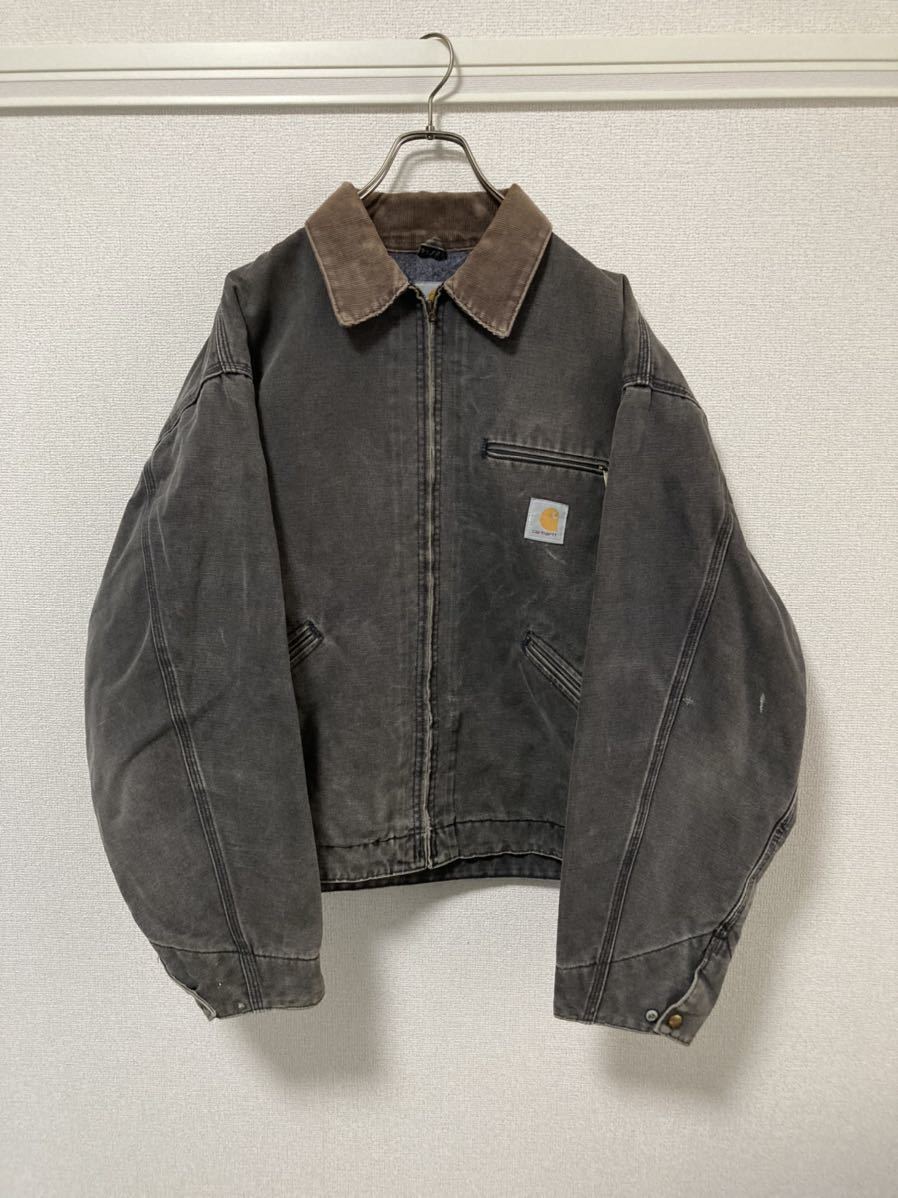 特別価格 デトロイトジャケット カーハート carhartt 黒！90s ダック