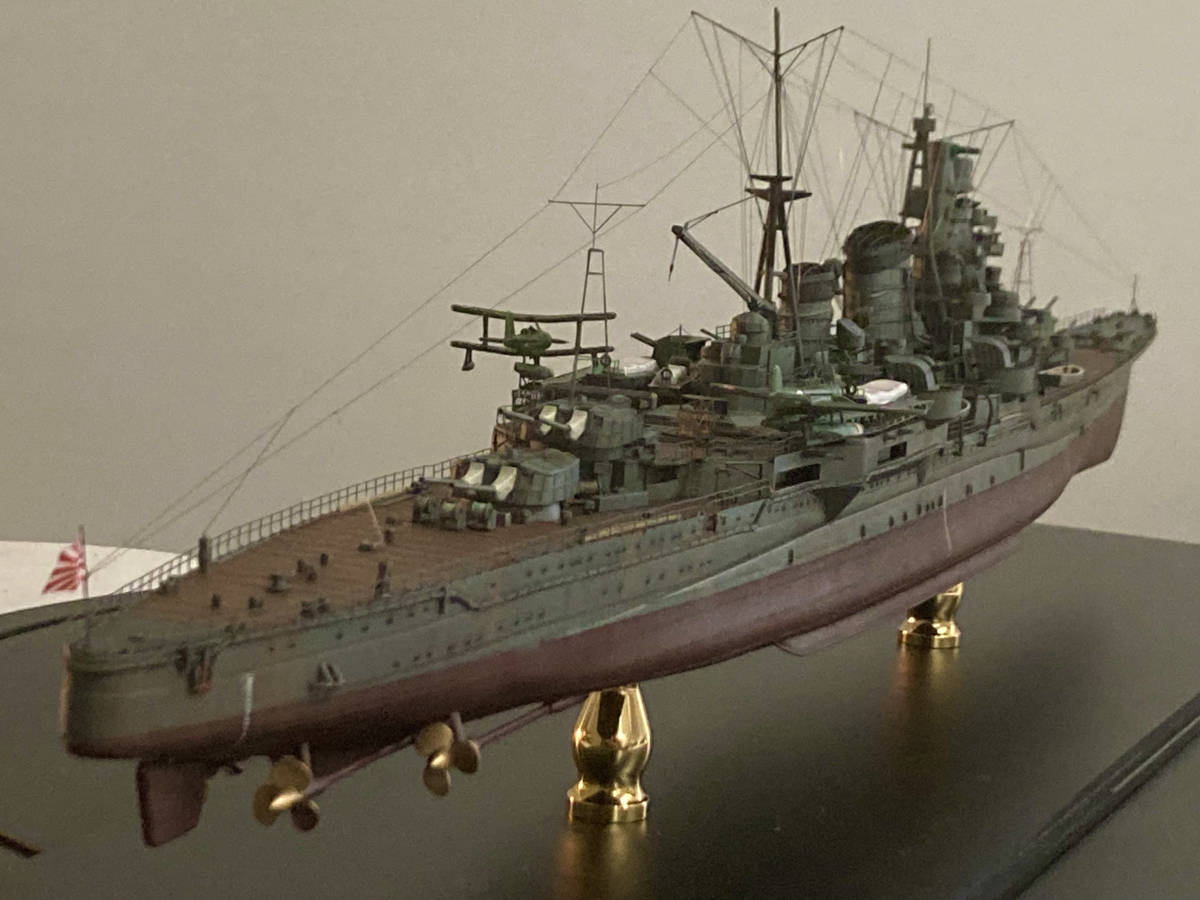 AOSHIMA 1/350　Full detail up specification　『妙高』専用アクリルケースデータ表付属　艦船製作完成品_画像2