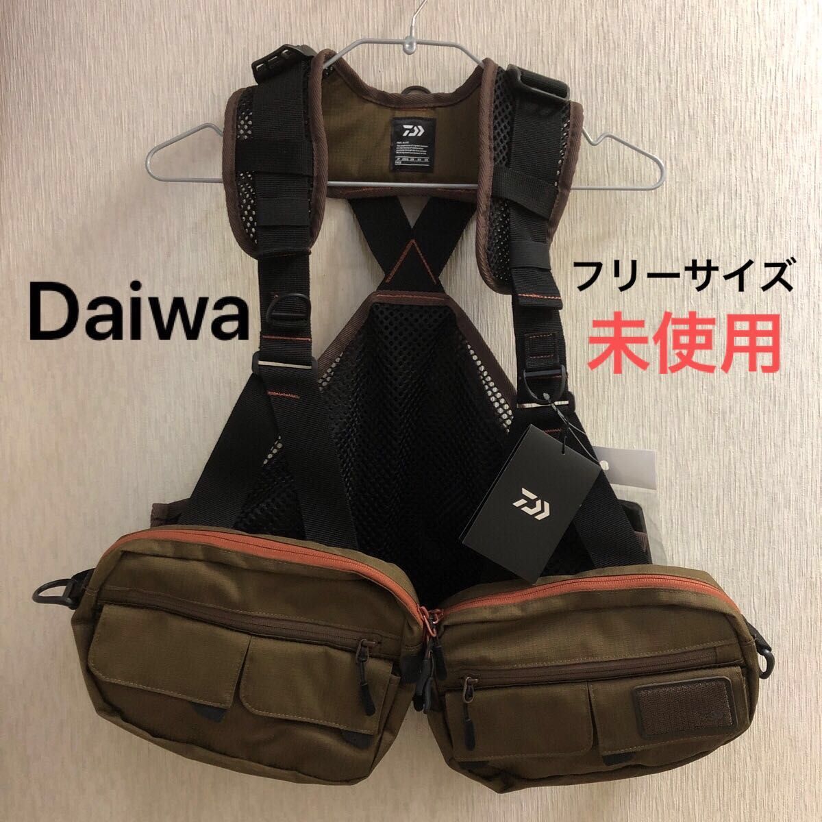 ダイワ DV-3522 ライトフィッシングベスト ブラウン ダイワ DV-3522 ライトフィッシングベスト ブラウン