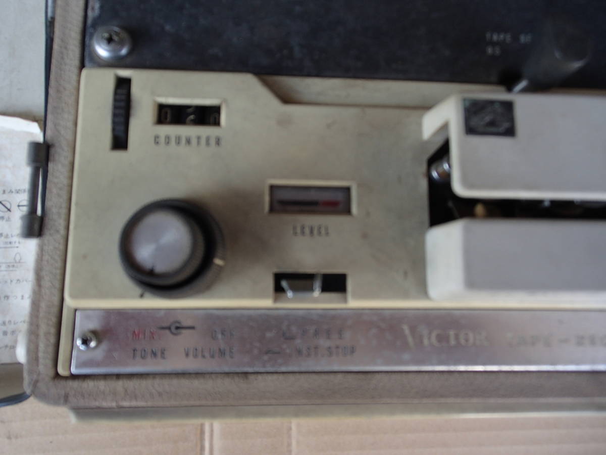 ♪♪　ビクター　昭和のテープレコーダー　TR-651　ジャンク　　♪♪_画像8