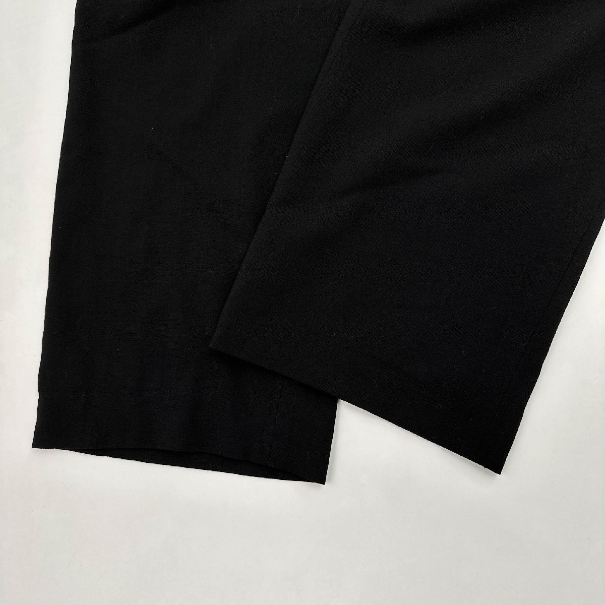 Leilian レリアン ウール ガウチョパンツ ワイドパンツ サイズ 13＋ /黒 ブラック/レディース/日本製/大きいサイズ_画像5