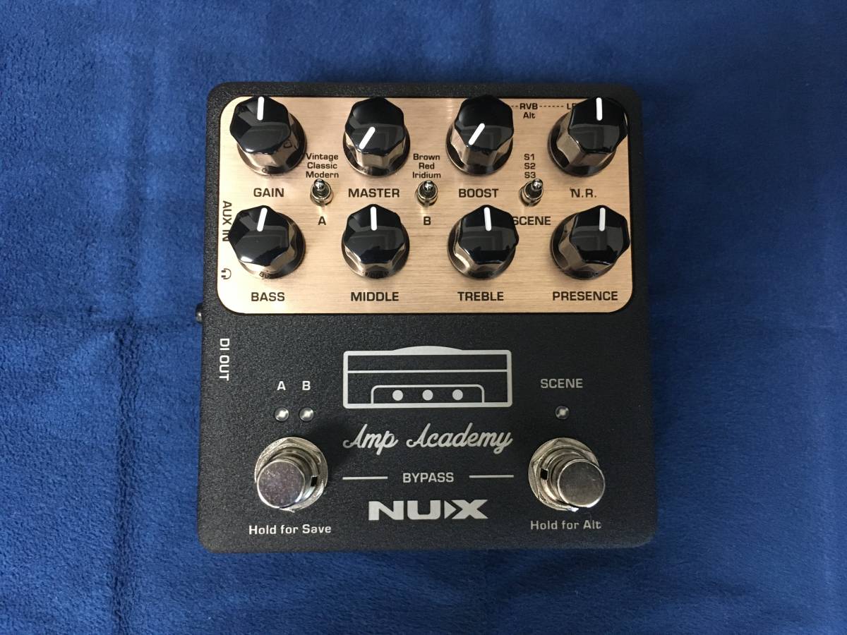 美品】NUX Amp Academy アンプシミュレーター-