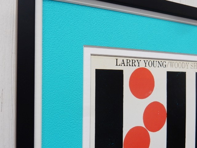 ラリー・ヤング/ジャズ アート 60s/レコード ジャケット・ポスター 額/Larry Young/Unity/ブルーノート・レコード/お店のディスプレイ_画像3