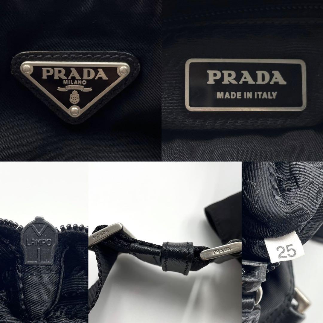 新品 】 ショルダーバッグ PRADA 良品 大人気 クロスボディ 白タグ