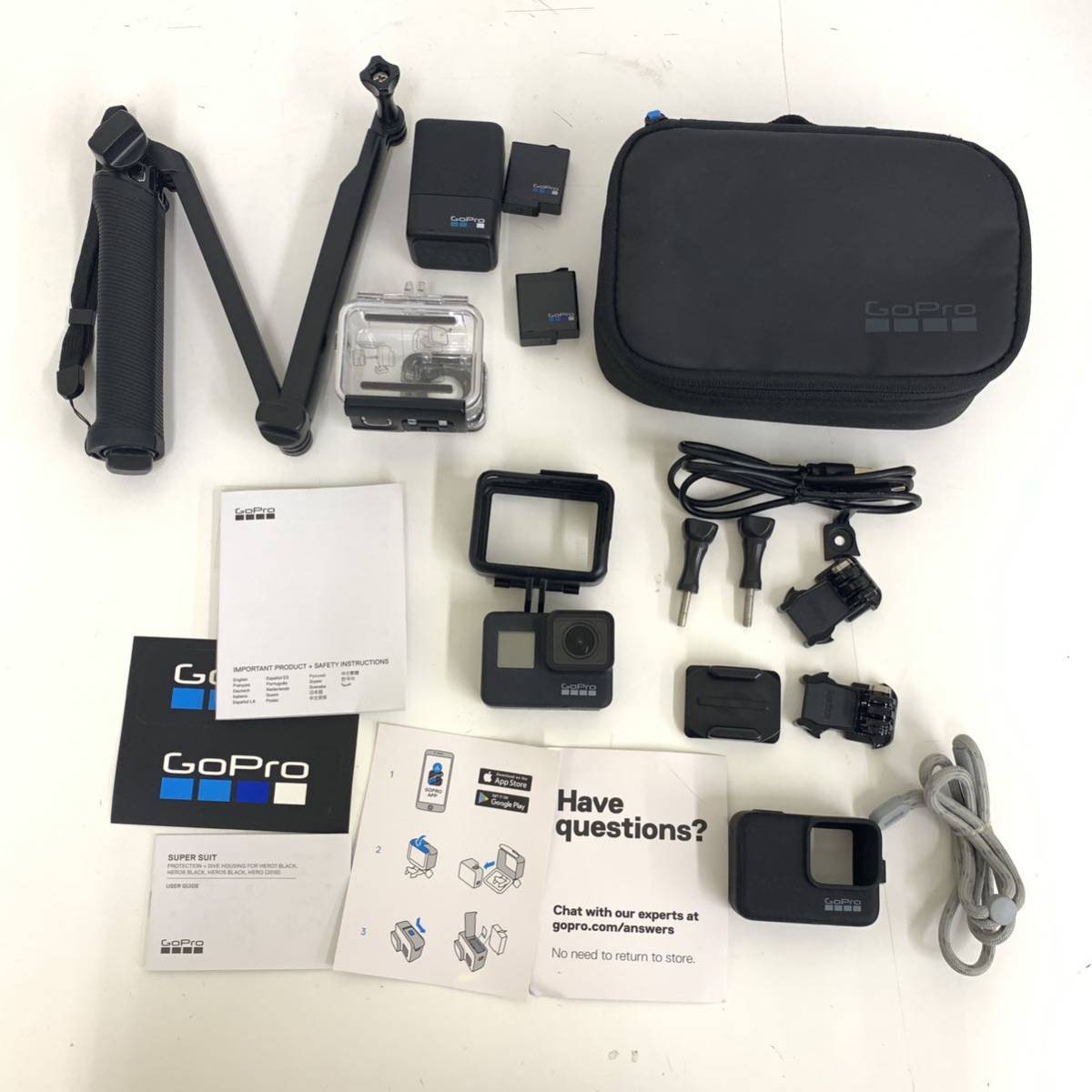 101H085☆GoPro HERO7 Black ゴープロ ウェアラブルカメラ アクション