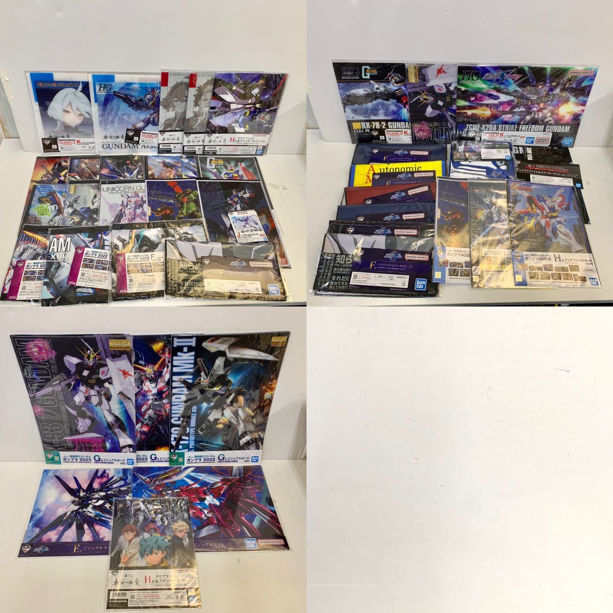 067B315★【中古品】ガンダム 一番くじ 下位賞 まとめ セット 機動戦士ガンダム/水星の魔女/GUNPLA/ガンダムSEED_画像1