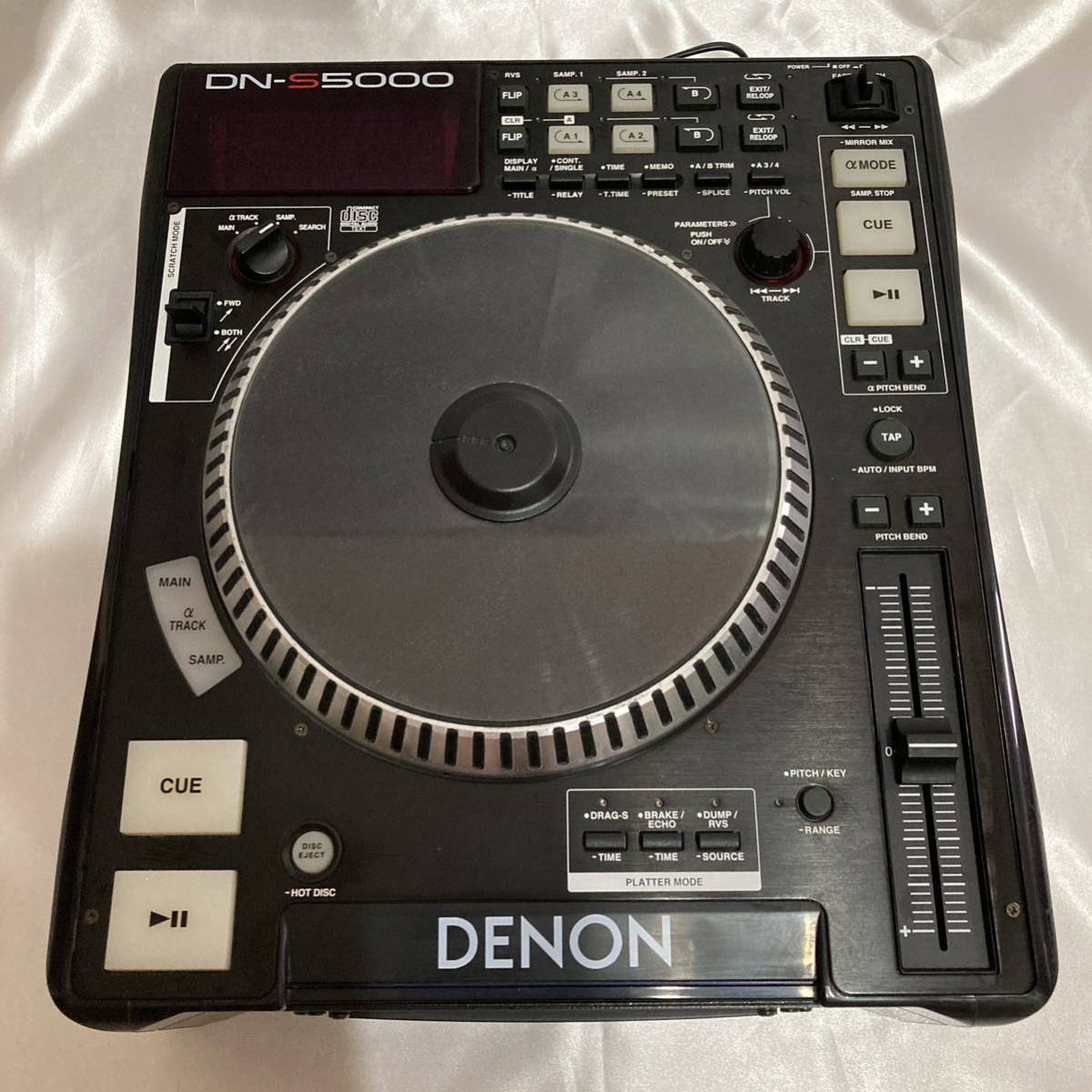 美品 CDプレーヤー デノン DN S5000 CDJ ターンテーブル 卓上型_画像2