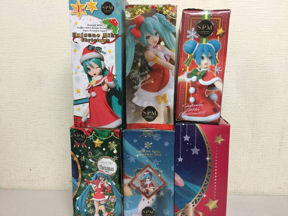 SEGA　セガ　初音ミク　クリスマス　フィギュア　6点セット　まとめ　未開封　　　　B5.1_画像8