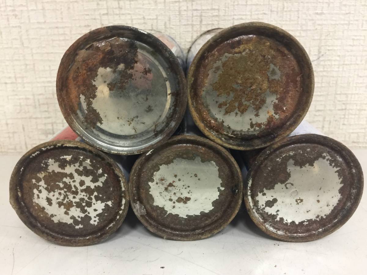 ネットで注文 昭和レトロ ペプシコーラ 缶 5点セット まとめ 中身入り ペプシ ペプシコーラ