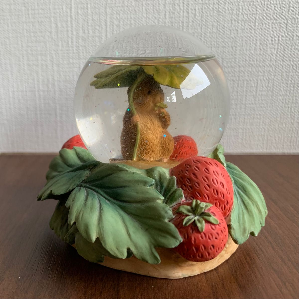 チミーウィリー いちご フィギュリン ピーターラビット ボーダー