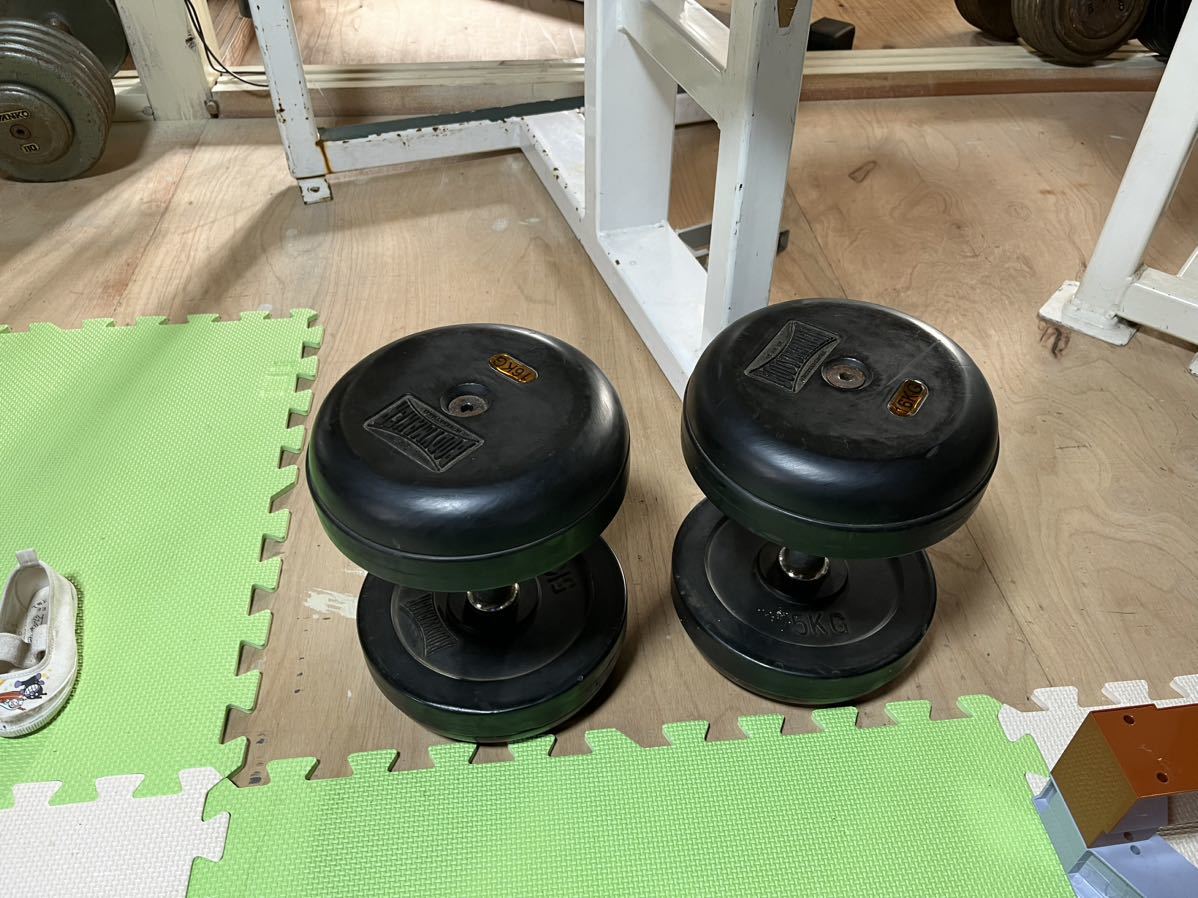 5250円 【福島発、引き取り限定】ダンベル16Kg2個 - バーベル 5250円 【福島発、引き取り限定】ダンベル16Kg2個 - バーベル