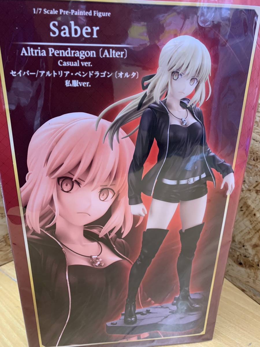 Z41【中古】Fate/Grand Order セイバー/アルトリア・ペンドラゴン〔オルタ〕私服ver. 1/7_画像1