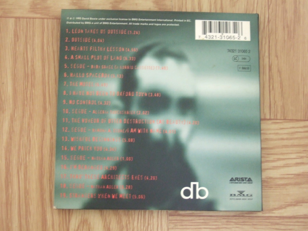 《CD》デヴィッド・ボウイ DAVID BOWIE / 1.OUTSIDE