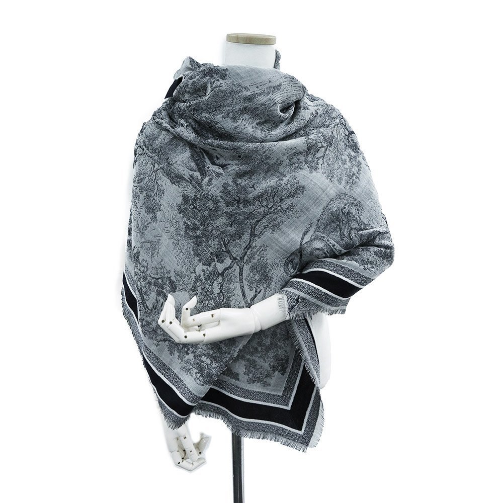 美品】 ドゥ トワル コットン シルク ウール Dior Christian (美品