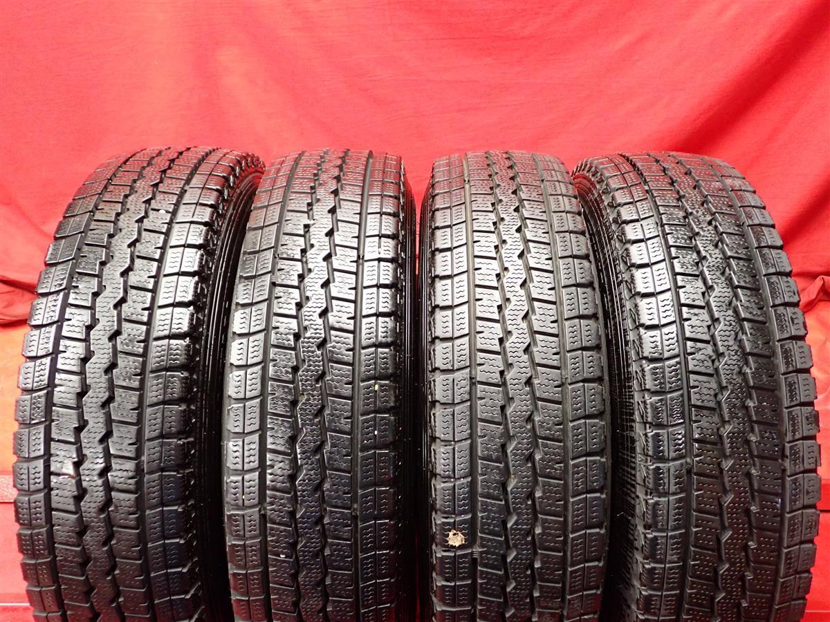 スタッドレス マルチスチール〈キャップ無〉+ ダンロップ ウィンターMAXXSV-01 [ 155/80R14 ] 8.5分山★stwt14 プロボックス サクシード_画像2