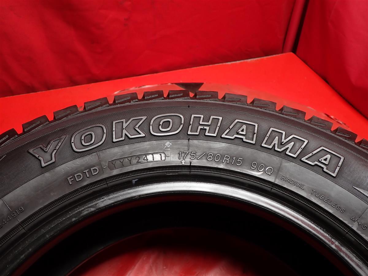 スタッドレス4本 175/80R15 90Q 4本セット ヨコハマ ジオランダー I/T・S YOKOHAMA GEOLANDAR I/T-S 8分山★stati15_画像9