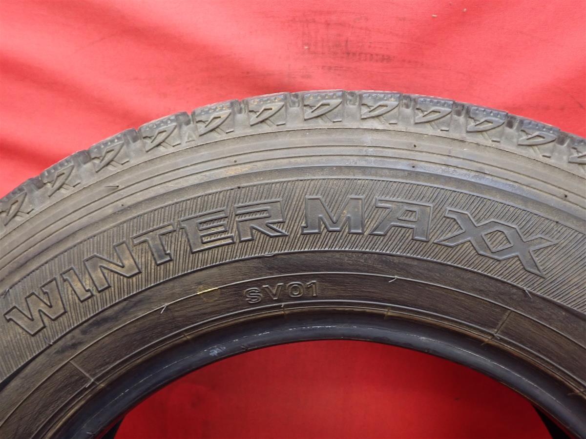 単品スタッドレス1本 《 ダンロップ 》 ウィンター MAXX SV-01 [ 165/80R14 97/95N ] 9分山★マツダ ボンゴバン stati14_画像9