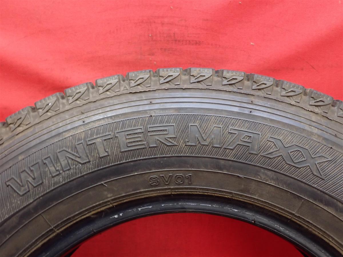 単品スタッドレス1本 《 ダンロップ 》 ウィンター MAXX SV-01 [ 165/80R14 97/95N ] 8.5分山★マツダ ボンゴバン stati14_画像9