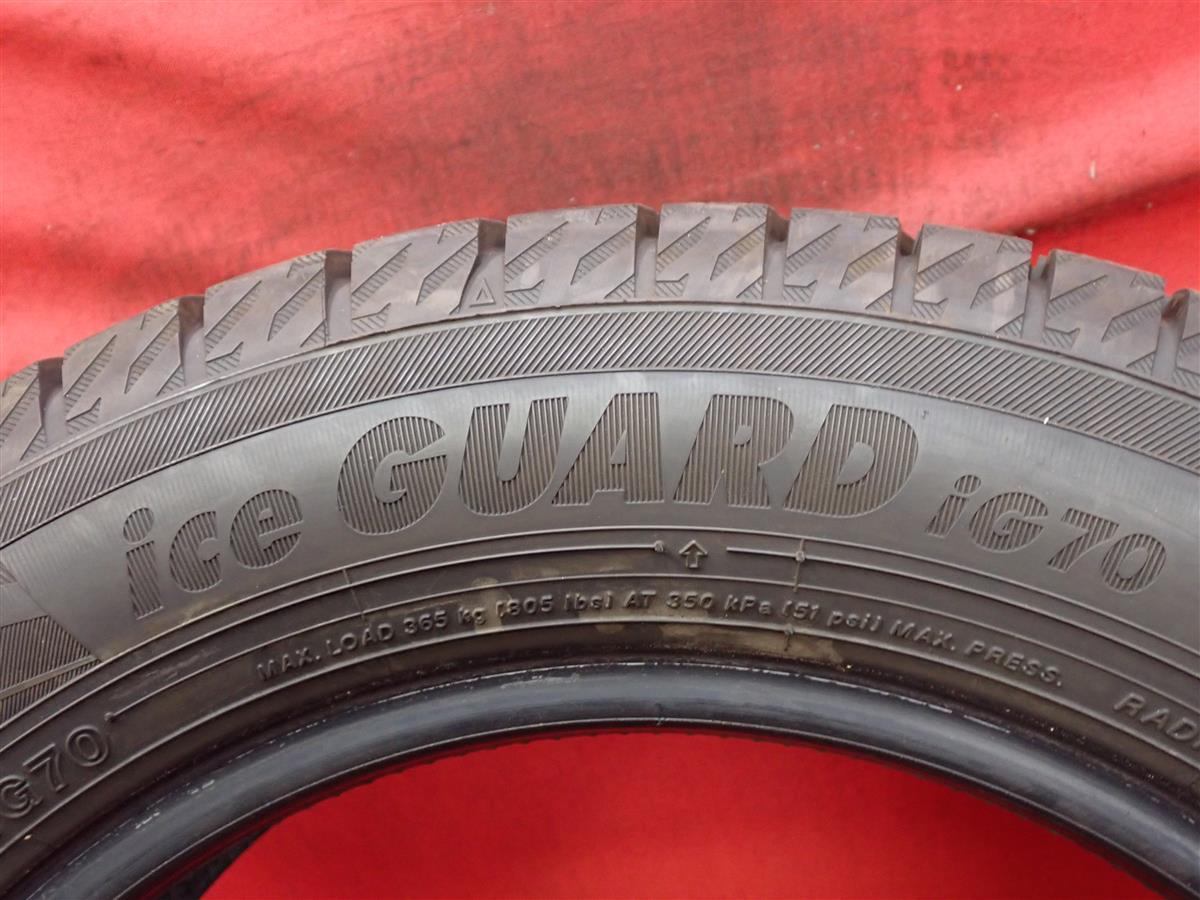 中古スタッドレス 155/65R13 73Q 単品1本 ヨコハマ アイスガード 7 IG70 YOKOHAMA iceGUARD 5 IG70 8.5分山_画像9