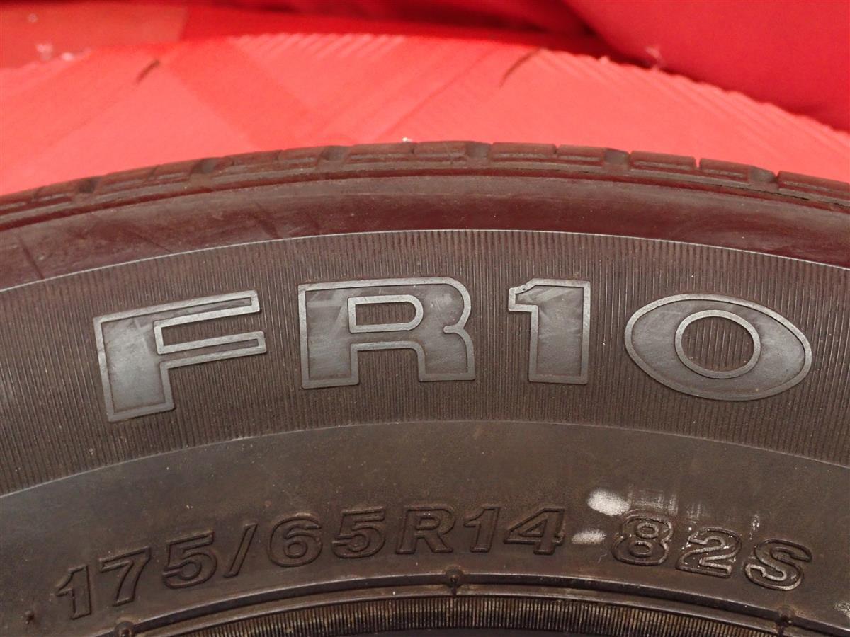 単品 タイヤ 1本 《 ファイアストン 》 FR10 [ 175/65R14 82S ]9分山★n14 bB サクシード パッソ キューブ フィット デミオ コルト_画像7