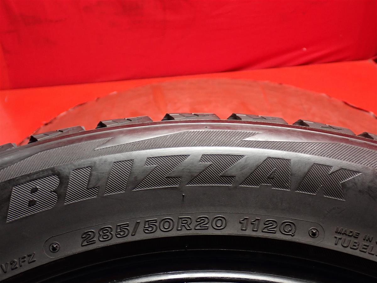 スタッドレス4本 《 ブリヂストン 》 ブリザック DM・V2 [ 285/50R20 112Q ]7.5/7分山★ ランドクルーザー200系 レクサスLX stati20_画像9