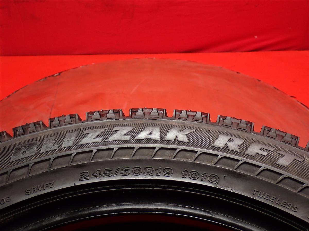 スタッドレス4本 《 ブリヂストン 》 ブリザック RFT [ 245/50R19 101Q ]9/8.5分山★ ランフラット BMW X3 X4 stati19_画像10