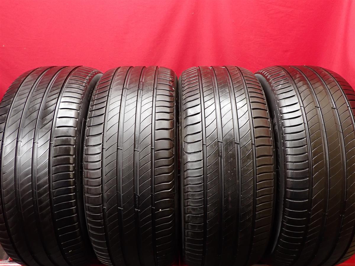 中古タイヤ 255/45R18 99Y 4本セット ミシュラン プライマシー 4 8分山★n18 ベンツSクラス CLクラス_画像1