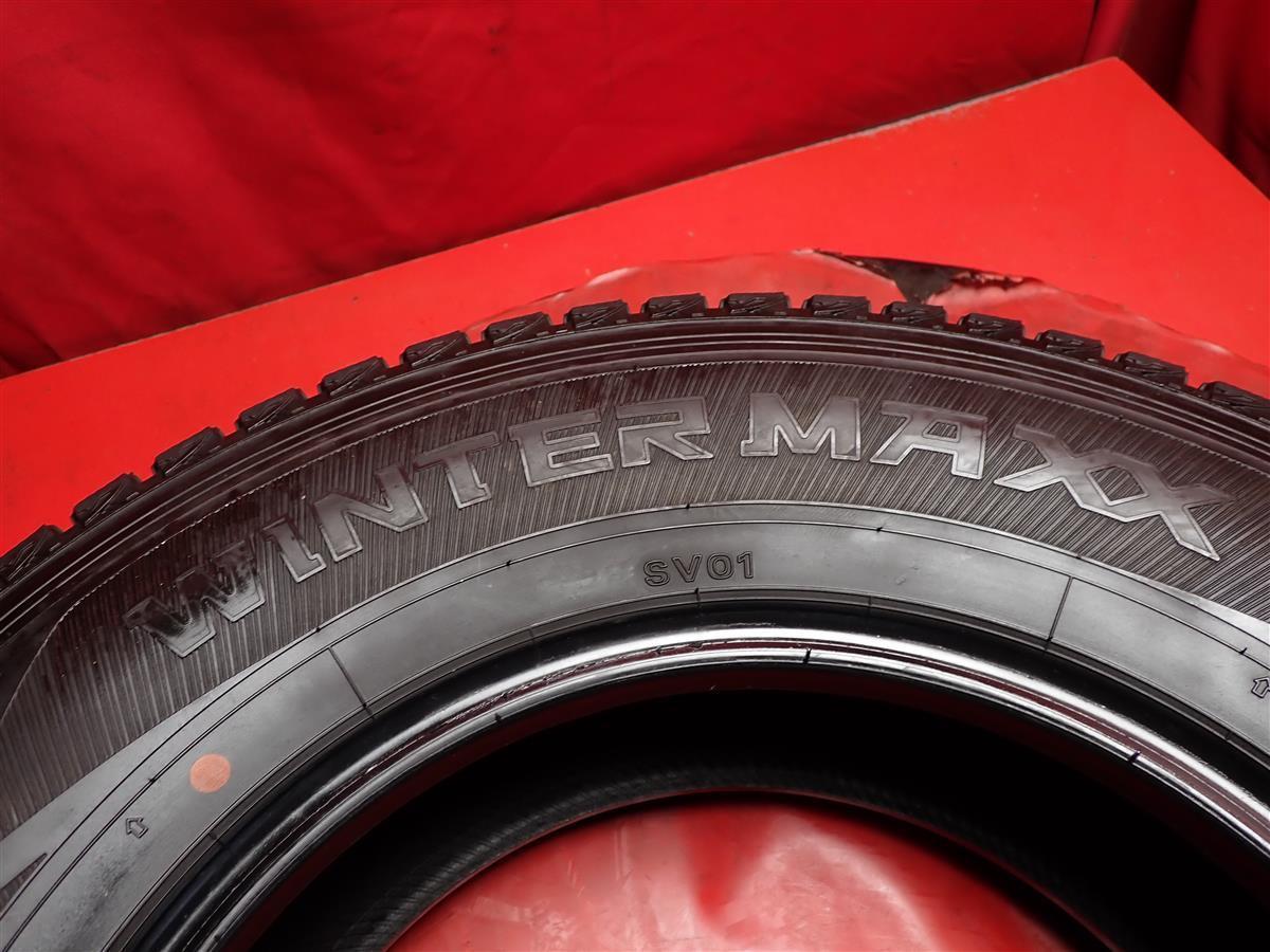 中古スタッドレス 195/80R15 107/105L 4本セット ダンロップ ウィンター MAXX SV-01 DUNLOP WINTER MAXX SV01 8.5分山 エスクード ジムニ・_画像10