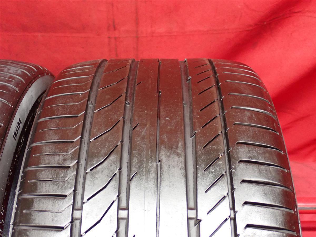 タイヤ2本 《 コンチネンタル 》 コンチ スポーツコンタクト5 SSR [ 255/35R19 96Y ]8.5分山★ ランフラットベンツCLAクラス CLSクラス n19_画像7