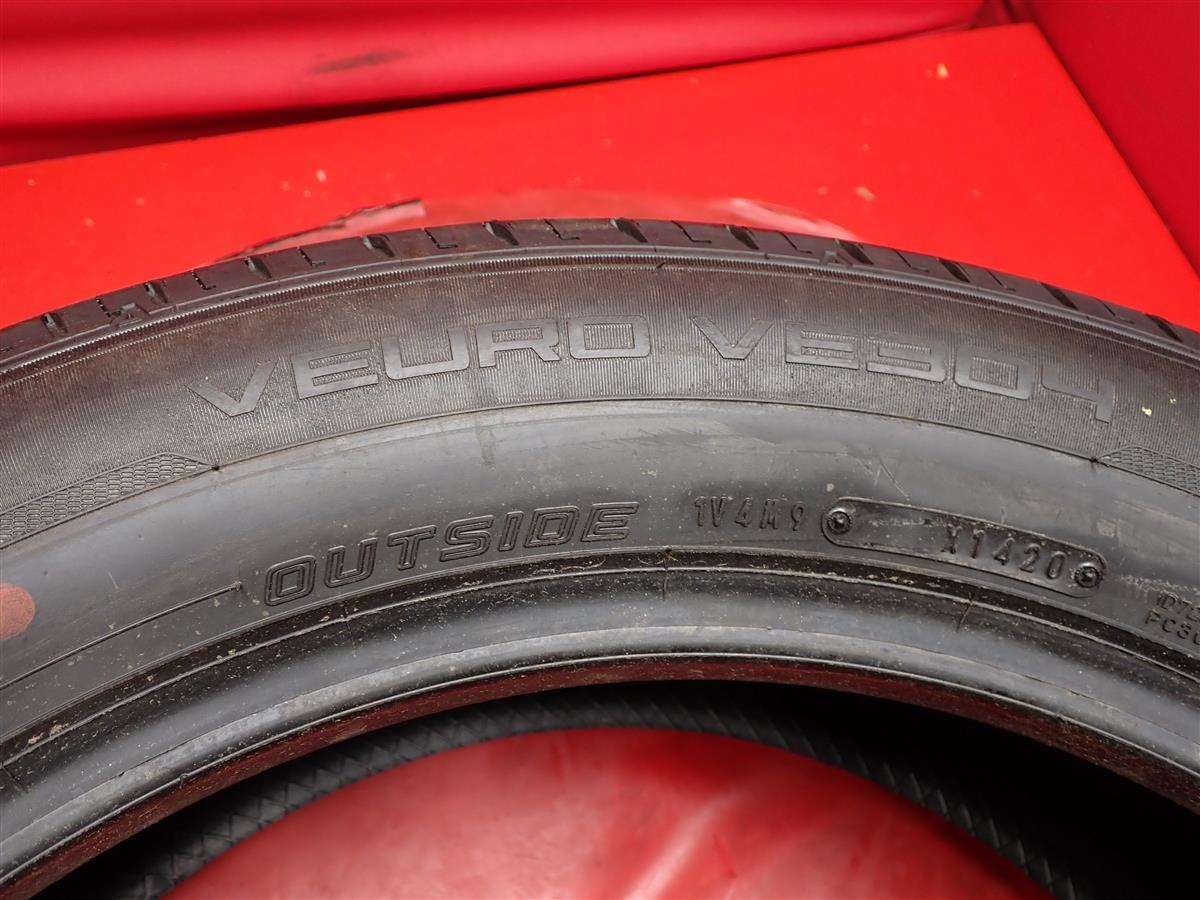 中古タイヤ単品1本 235/55R20 102V ダンロップ ビューロ VE304 9.0分山 キャデラック SRX ムラーノ レクサスRX_画像5