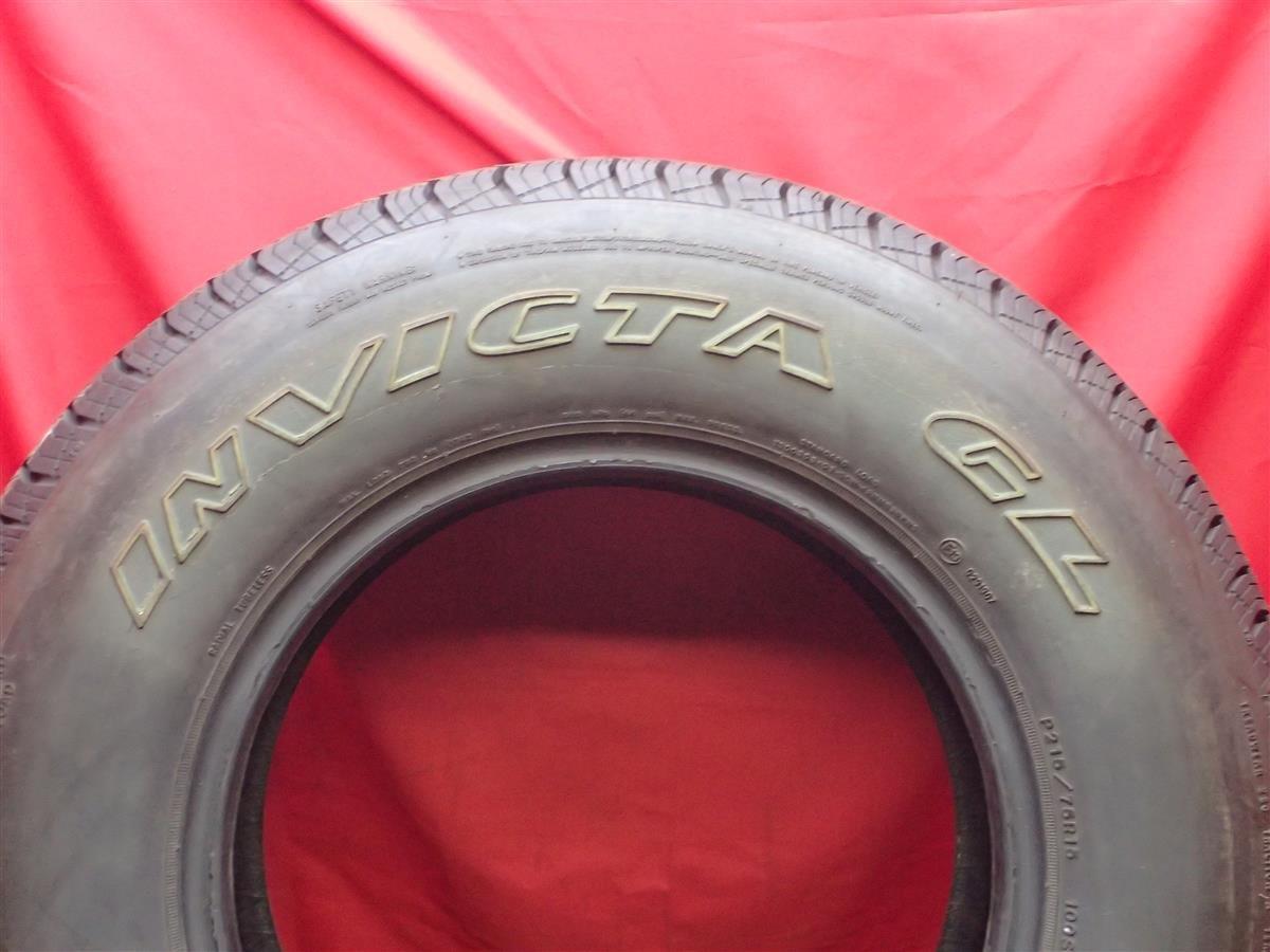 タイヤ単品 1本《グッドイヤー》インベクターGL[ 215/75R15 100S]10分山★ホワイトレター・ジムニー・ハイエース等に！n15_画像5