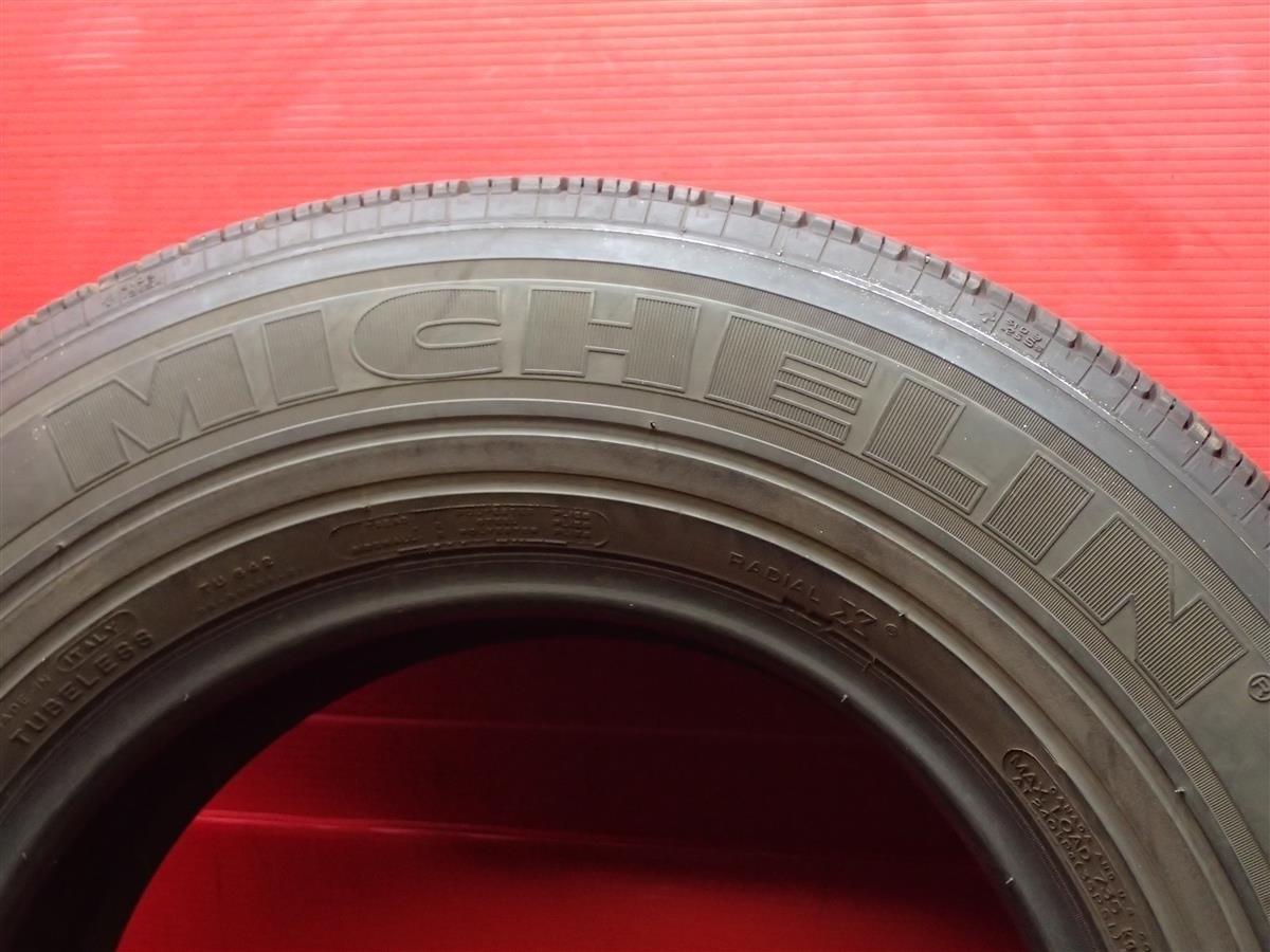 タイヤ単品 1本 《 ミシュラン 》 シンメトリー SYMMETRY[ 215/70R15 97S ]6分山★ ホワイトリボン カスタム イベント クラシック 旧車 n15_画像3