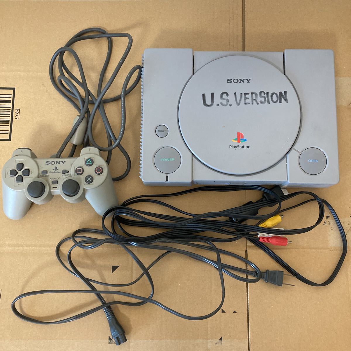 北米版プレイステーション SCPH-7501 SONY PlayStation PS1 US 海外_画像1