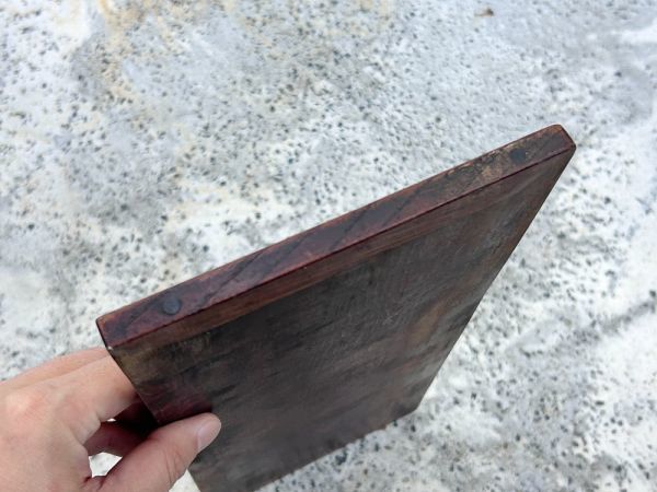 古木 板 一枚板 幅37cm 木製 木工 材料_画像6