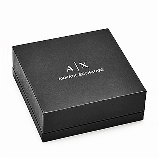 アルマーニエクスチェンジ メンズ ブレスレット ブラック アクセサリー AXG0047001 クリスマス プレゼント_画像3