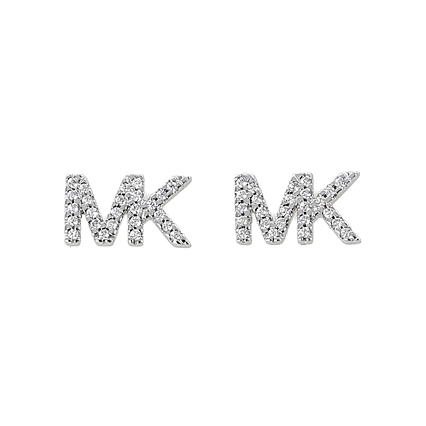 MK ロゴ スタッドピアス マイケルコース レディース 結婚式 パーティー 女性 ギフト 両耳用 クリスマス プレゼント