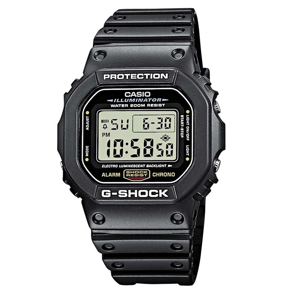 10代 20代 30代 ギフト 防水 腕時計 Gショック DW-5600 メンズ デジタル ブラック クリスマス プレゼント
