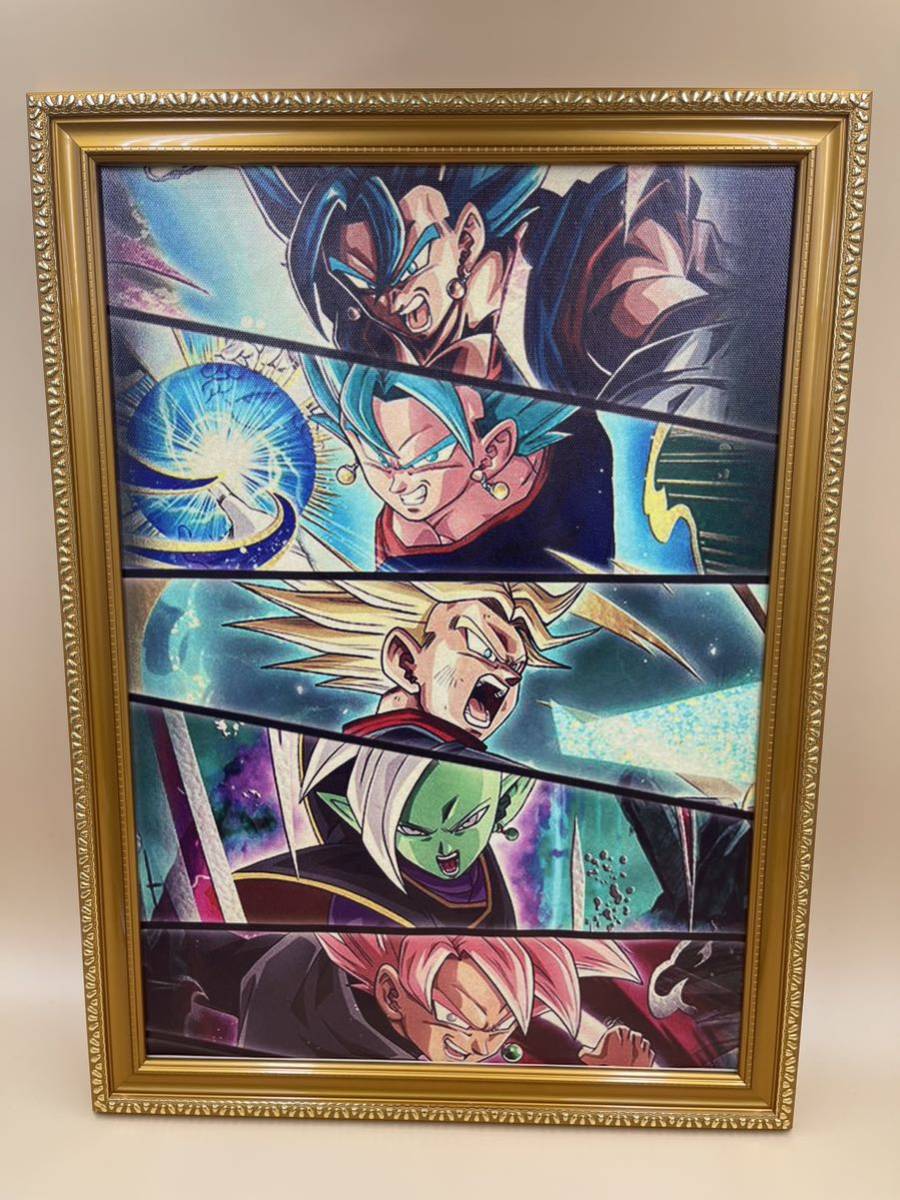 孫悟空、ベジータ、ベジット、他、ドラゴンボール、キャンパスポスター