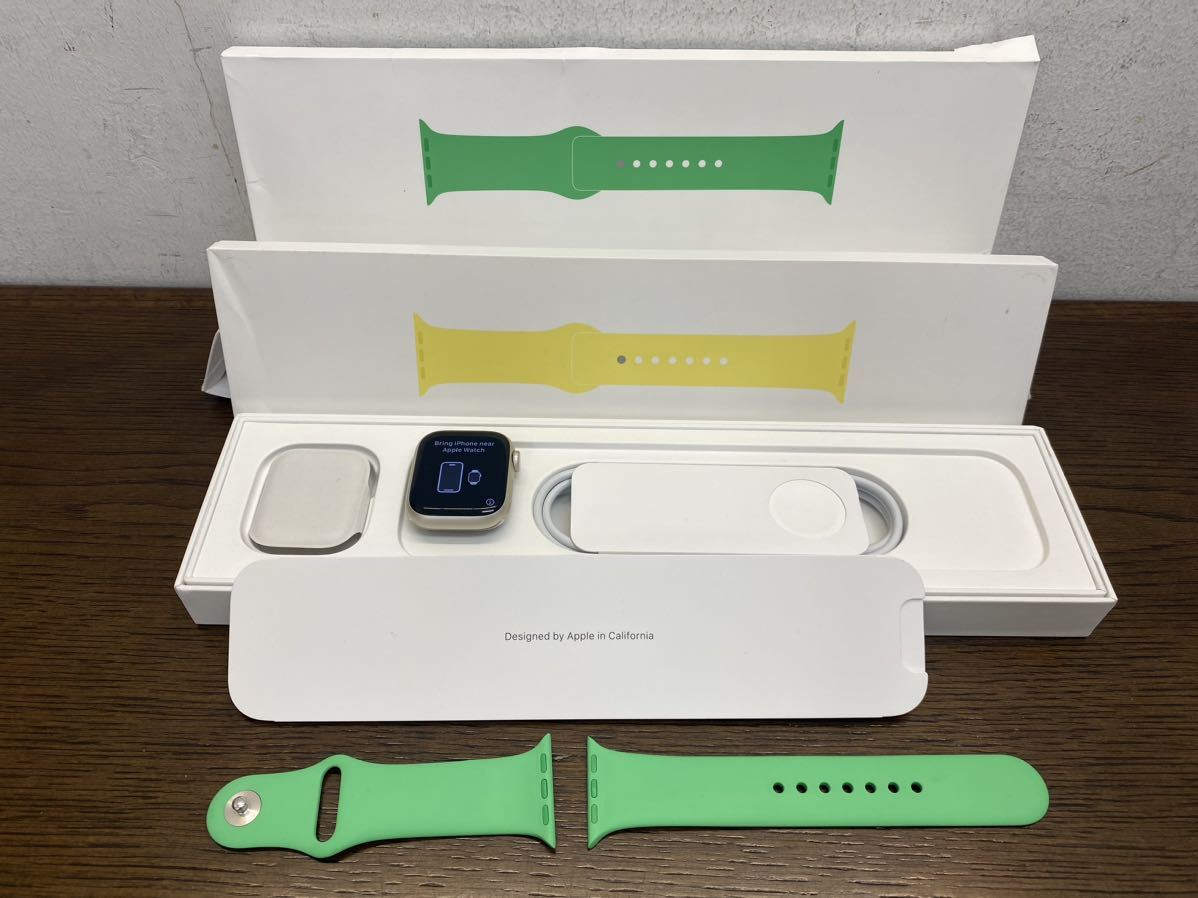 I☆ ② 初期化済 動作品 Apple Watch アップルウォッチ シリーズ7 41mm