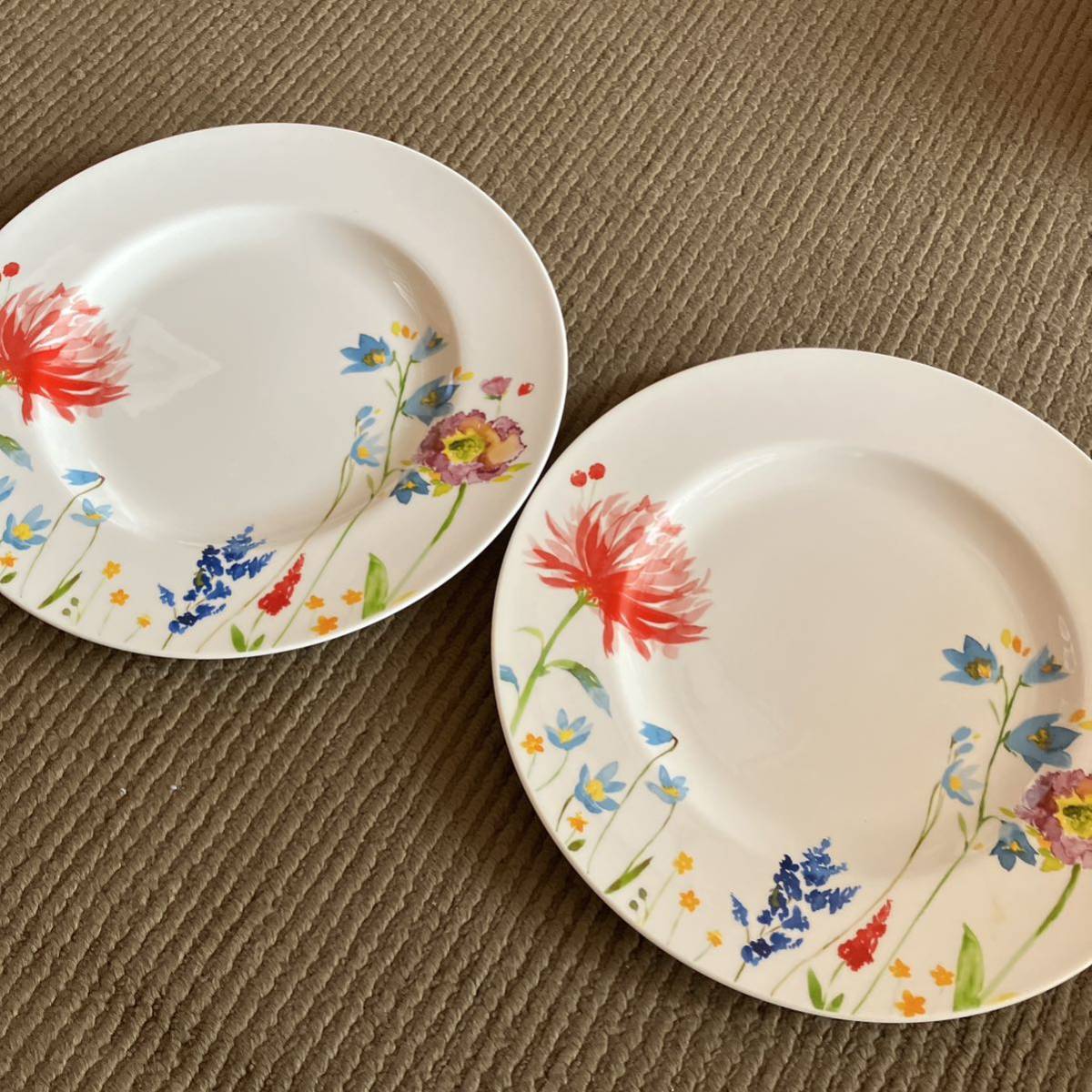 ビレロイ&ボッホ Villeroy & Boch 皿 プレート 花柄 2枚|PayPayフリマ