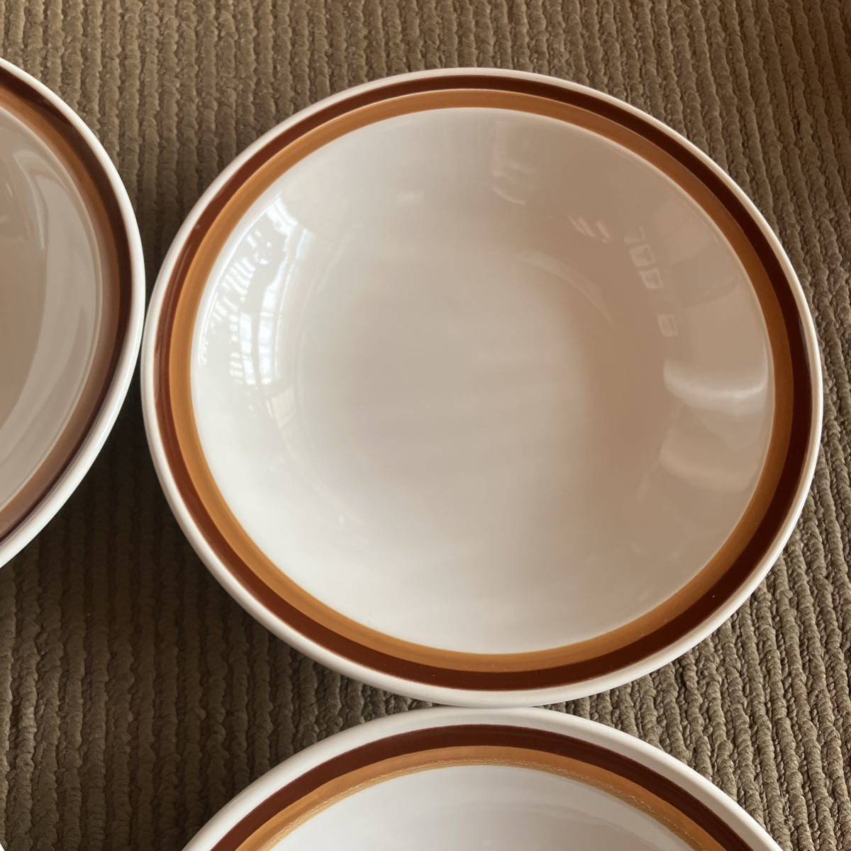 MARAIA STONEWARE retro посуда глубокая тарелка тарелка plate 4 листов 