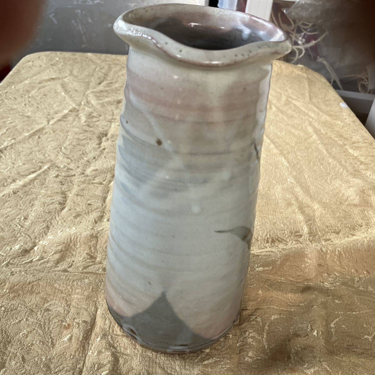 陶芸　窯　花瓶　花器　ビンテージ　レトロ　作家不明