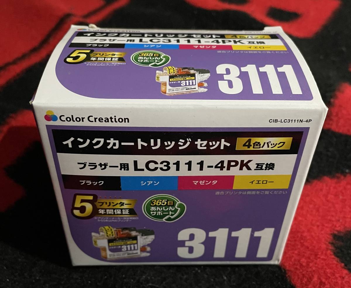 ブラザー用インク LC3111-4PK互換インクカートリッジ 4色パックです！_画像1