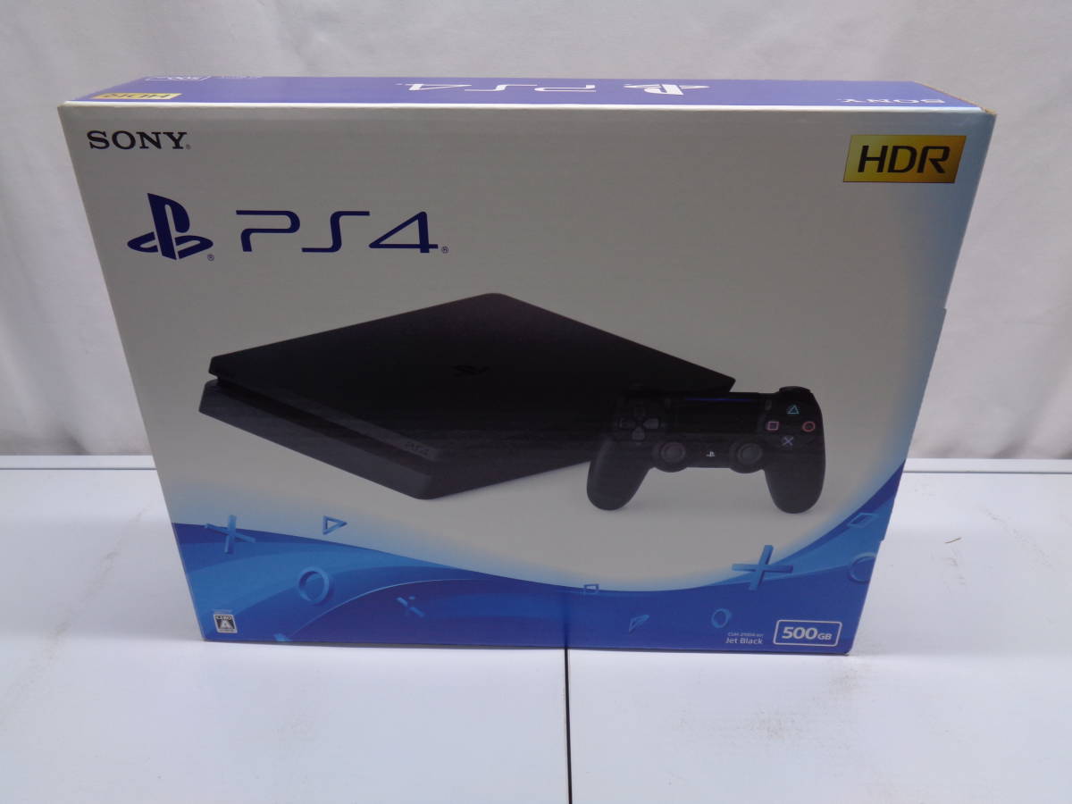 25-5② PS4 PlayStation 4 ジェット・ブラック500GB CUH-2100AB01
