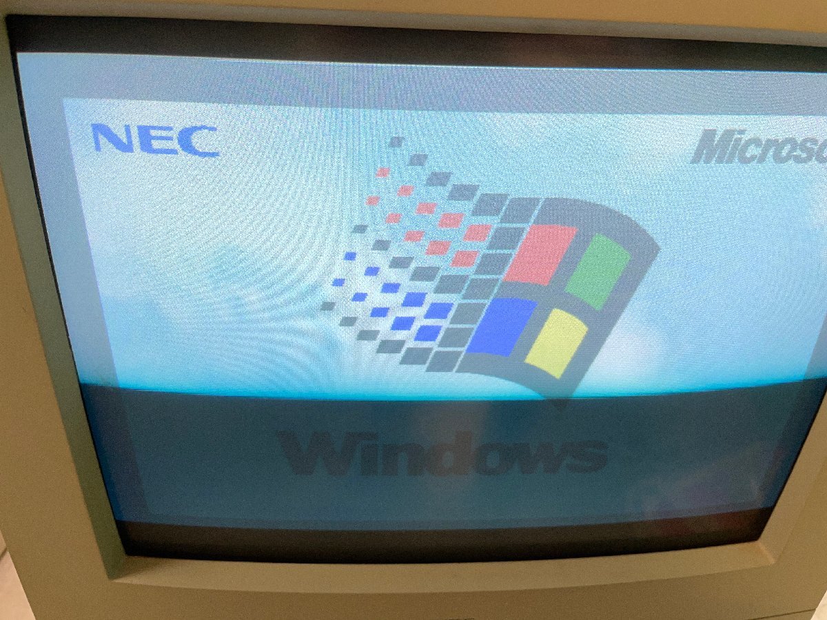 NEC/PC-9821 V13/CRTディスプレイD151/デスクトップ/PC/パソコン/モニター_画像3