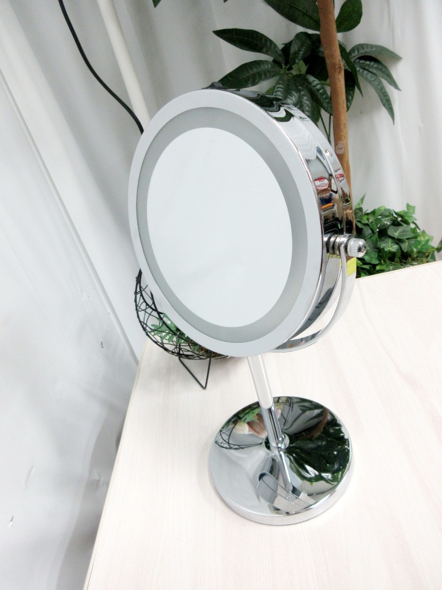 [T2596] desk woman super mirror round 