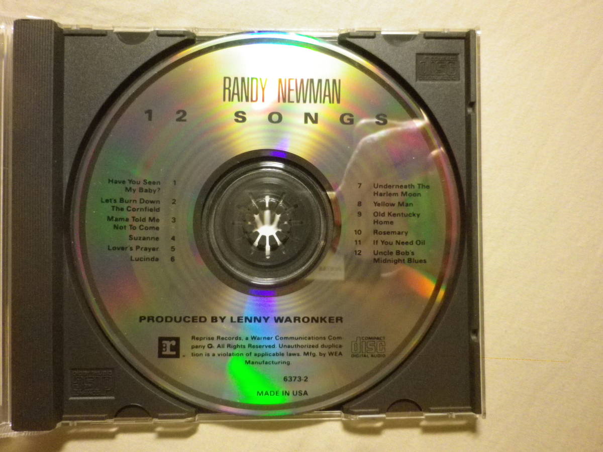 『Randy Newman アルバム4枚セット』(12 Songs,Little Criminals,Bad Love,Lonely At The Top～The Best Of Randy Newman,SSW,映画音楽,)_画像4