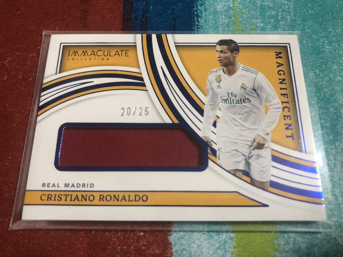 20/25 クリスティアーノロナウド PANINI IMMACULATE COLLECTION SOCCER MAGNIFICENT REAL MADRID CRISTIANO RONALDO レアルマドリード_画像1