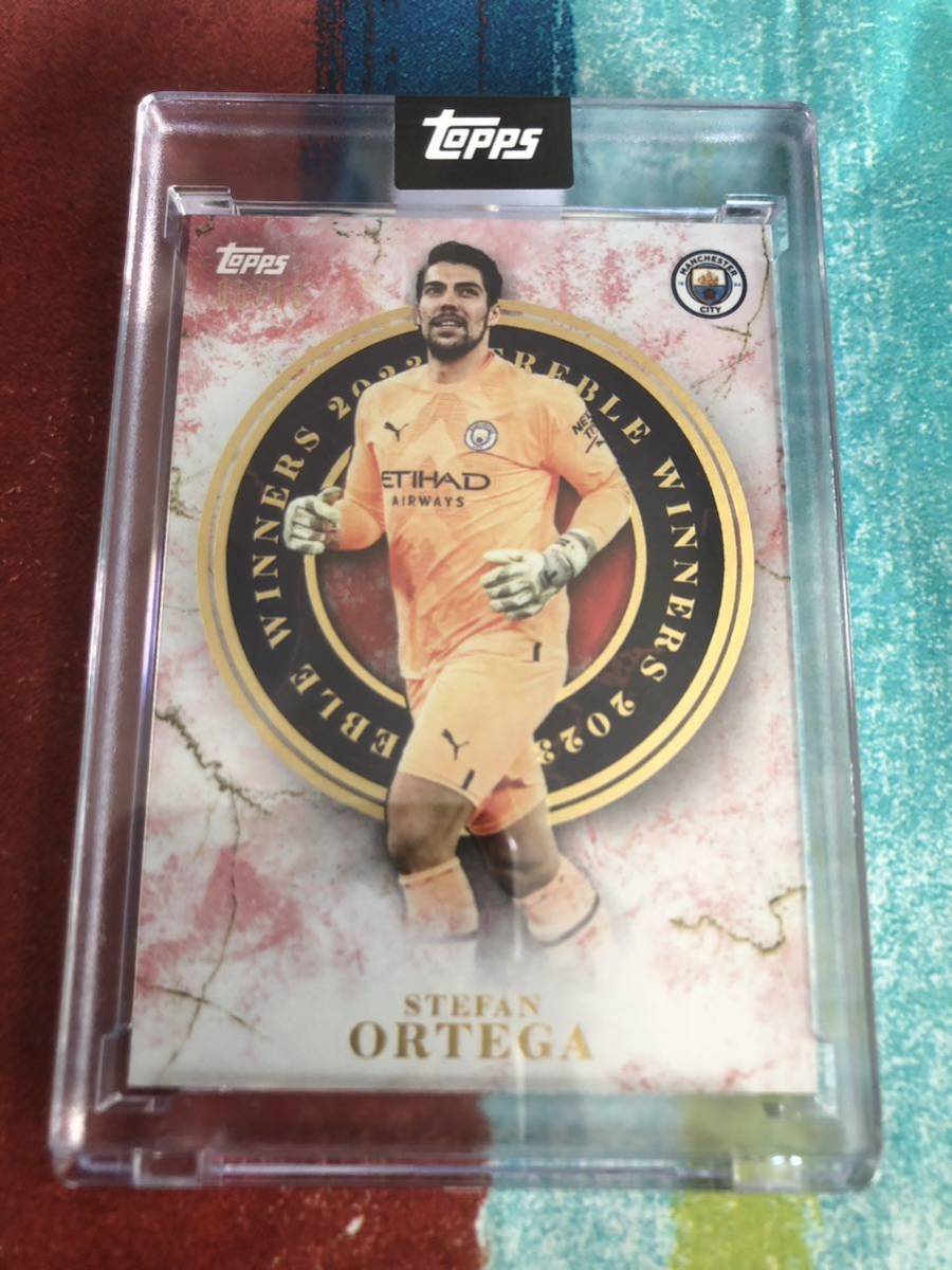 日本未発売 05/10 オルテガ TOPPS ManchesterCity Treble Winners 2023_画像1